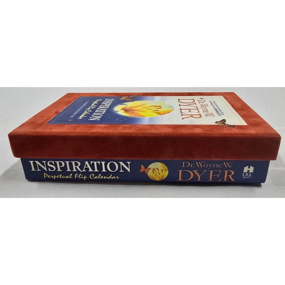 Inspiration Perpetual Flip Calendar by Dr. Wayne W. Dyer - Spiritual Affirmation